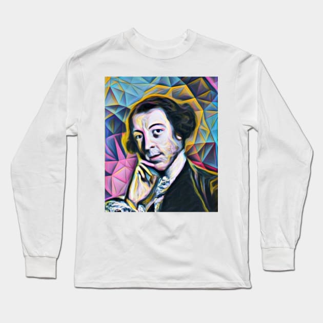 Horace Walpole Portrait | Horace Walpole Artwork 10 Long Sleeve T-Shirt by JustLit